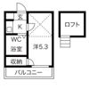 レオパレス国府宮の間取り画像