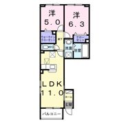 ミーアシャムの間取り画像