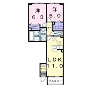 ミーアシャムの間取り画像