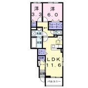 ミーアシャムの間取り画像