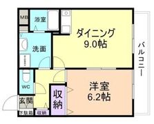 フローラゆうの間取り画像