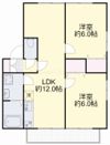 ハイツ森の泉の間取り画像