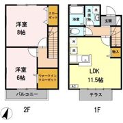 クレールメゾンの間取り画像