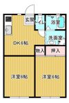 グランディール尾津の間取り画像