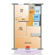 ハートフルマンション 蘭の間取り画像