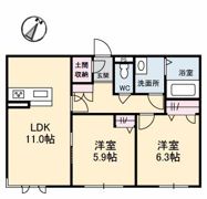 リアンジュの間取り画像