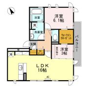 サニーハウスの間取り画像