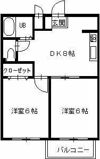 タウンコートAの間取り画像