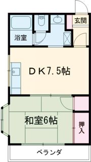 第3ハイム秋喜の間取り画像