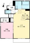 ラーク見川 Aの間取り画像