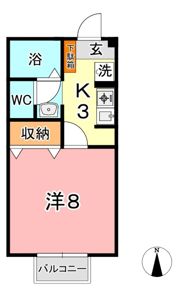 セジュール大樹の間取り画像