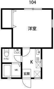 DOME-TAMA D棟の間取り画像