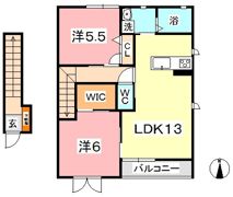 ラヴィル・エストBの間取り画像