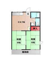 ハイツ野々上の間取り画像