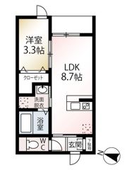スペリオーレ二日市の間取り画像