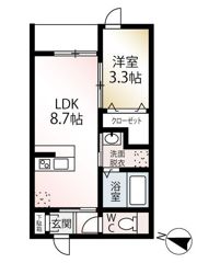 スペリオーレ二日市の間取り画像