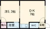 ハウスミユウの間取り画像