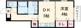 アンセル長町Bの間取り画像