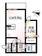 スペリオーレ二日市の間取り画像