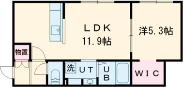 仮）深堀町新築アパートの間取り画像