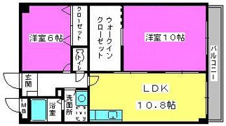 ルミエール板付の間取り画像