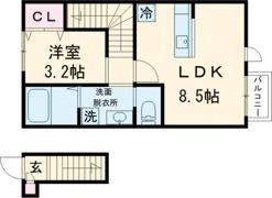 Fine Courtの間取り画像