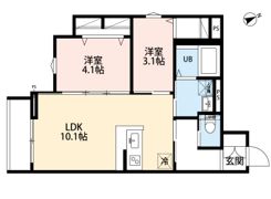 robot home 中河原の間取り画像