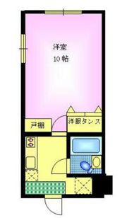 ロイヤルコーポ駅南の間取り画像