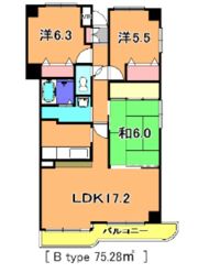 アイングレース八千代の間取り画像