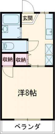 グリーンヒルズⅠ棟の間取り画像