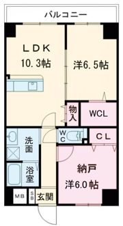 クローバー・グランツ新金岡の間取り画像