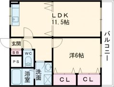 シャンシエルの間取り画像