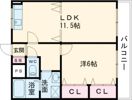 シャンシエルの間取り画像