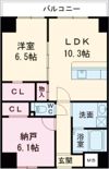 クローバー・グランツ新金岡の間取り画像