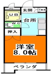 アークハイツ赤田の間取り画像