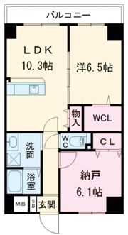 クローバー・グランツ新金岡の間取り画像