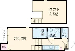 ハーモニーテラス飯倉の間取り画像