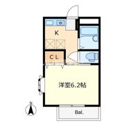 千葉ハイツⅡ(チバハイツツー)の間取り画像