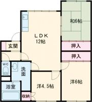 グランドハイム七重浜の間取り画像