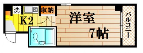 クリエーション中広の間取り画像