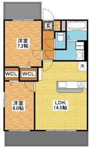 MODERN PALAZZO 文教の間取り画像