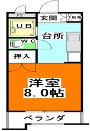 アークハイツ赤田の間取り画像