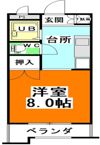 アークハイツ赤田の間取り画像