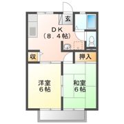 パナハイツカトレアの間取り画像