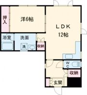 レジェンド北斗Ⅴの間取り画像