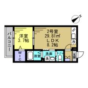 HD南柏の間取り画像