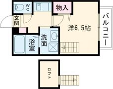 セジュールZENZO Bの間取り画像