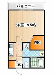 ライフモリ6号館の間取り画像