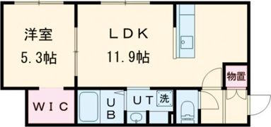 仮）深堀町新築アパートの間取り画像