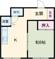 谷田ビルの間取り画像